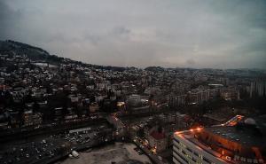 Foto: Nedim Grabovica / Radiosarajevo.ba / Pogled na Sarajevo iz predsjedničkog apartmana 